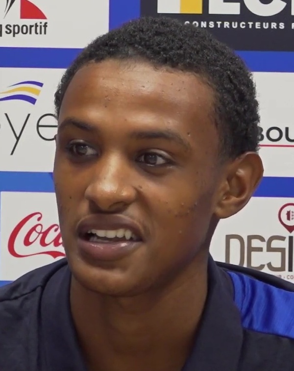 Amar Fatah photographié en 2022 du temps de l'ESTAC Troyes